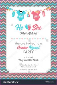 Gender Reveal Announcement Templates