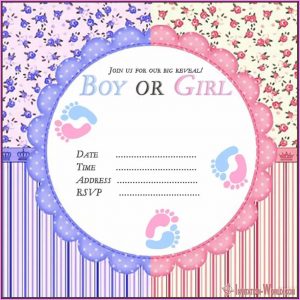 Gender Reveal Word Templates
