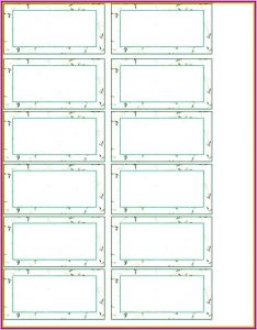 Gift Label Template Free Download