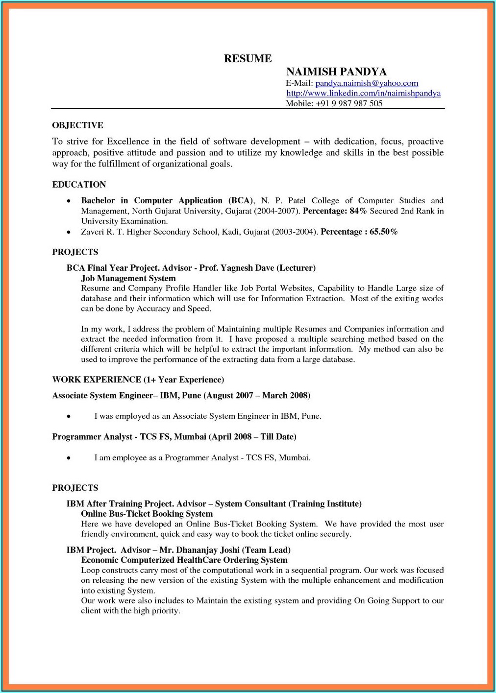 Google Drive Resume Templates Free