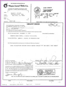 Grant Deed Form San Joaquin County