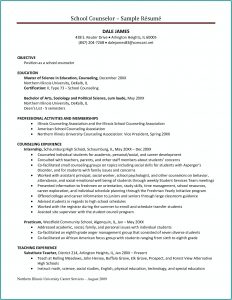 Guidance Counselor Resume Template