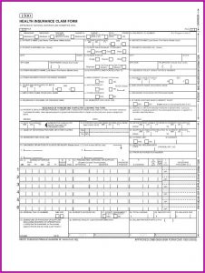 Health Insurance Claim Form 1500