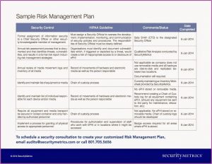 Hipaa Risk Assessment Template Pdf
