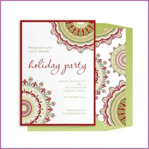 Holiday Brunch Invitation Templates