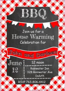 Housewarming Invitations Templates Psd