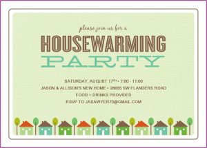 Housewarming Party Invitation Designs