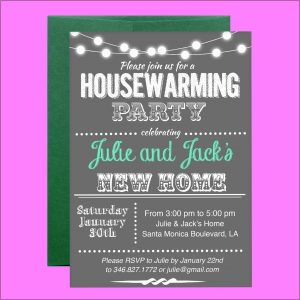 Housewarming Party Invitation Template