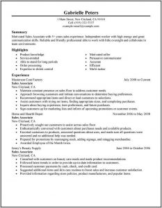 Housewife Resume Template