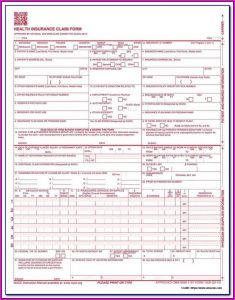 How To Fill Out A Cms 1500 Form For Tricare