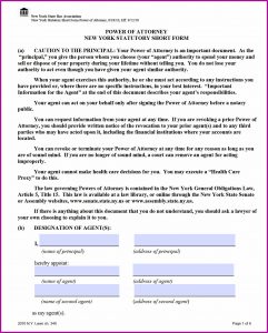 How To Fill Out A General Durable Power Of Attorney Form
