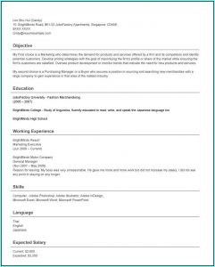 How To Write A Good Resume Singapore