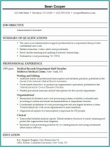 How To Write A Medical Office Assistant Resume