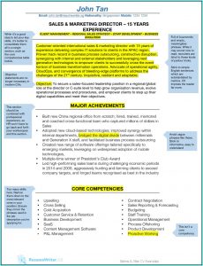 How To Write A Resume Singapore