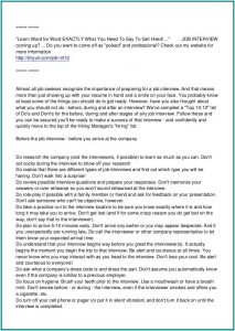 How To Write Up A Resume