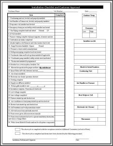Hvac Maintenance Agreement Forms Free