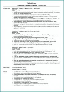 Hvac Service Manager Resume Example