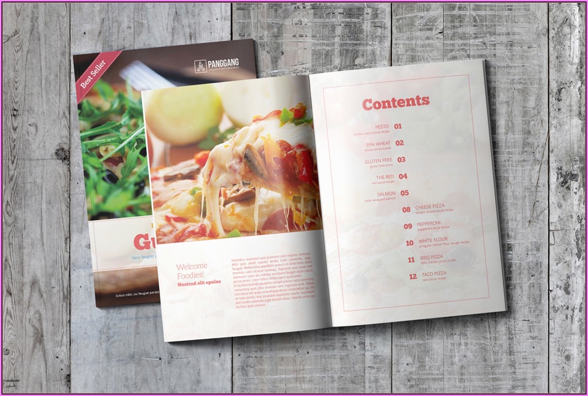 Indesign Cookbook Template Free Download