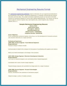Internship Resume Template Free Download