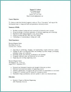Internship Resume Templates Free Download