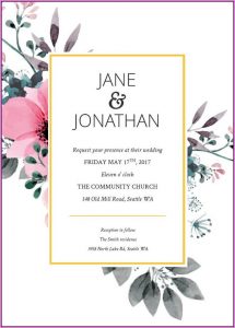 Invitation Card Template
