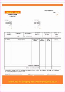 Invoice Template Xls