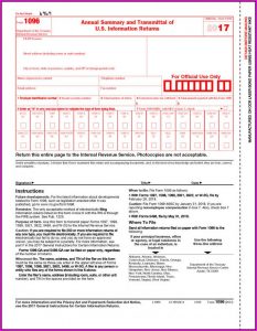 Irs 1099 Misc Form 2017