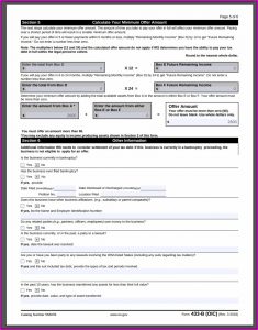 Irs Form 433 B Instructions