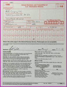 Irs Forms 1096 For 2018