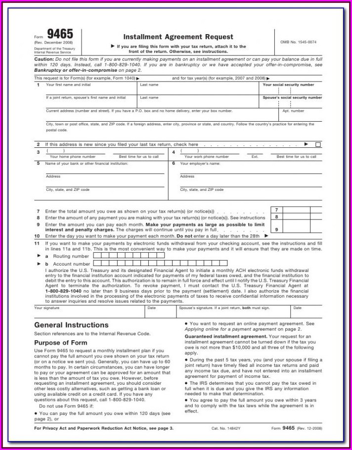 Irs.gov Forms 941 Instructions