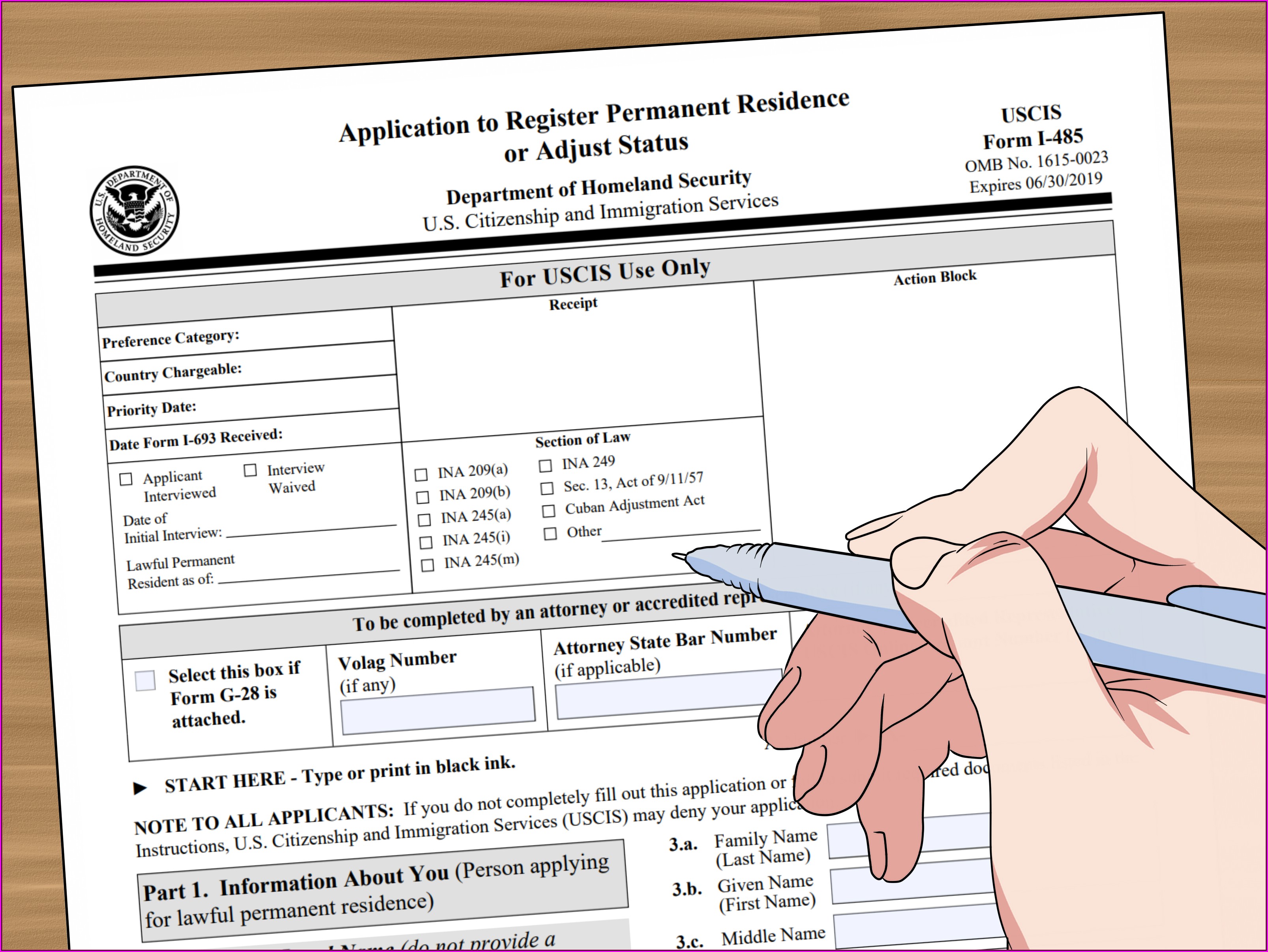 K3 Visa Application Form