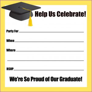 Kindergarten Graduation Invitation Templates Free