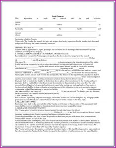 Land Contract Forms For Michigan