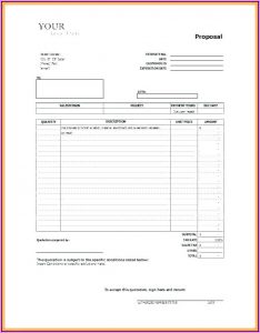 Landscape Maintenance Proposal Template