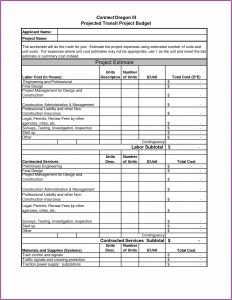 Landscaping Bid Template