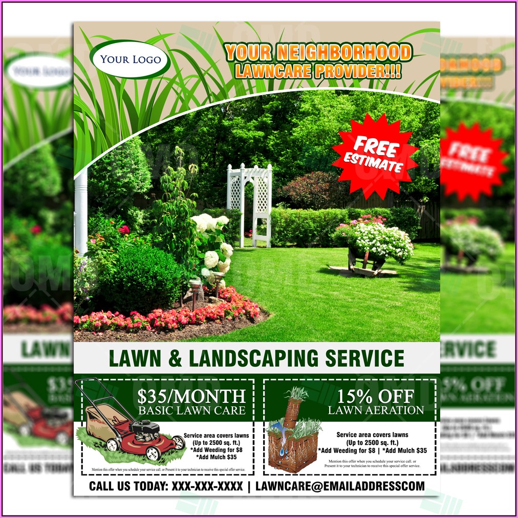 Landscaping Flyer Templates Word