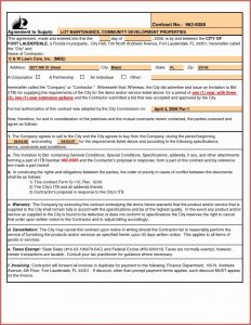 Lawn Care Service Contract Forms
