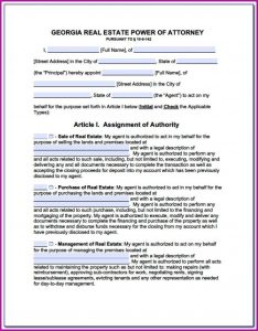 Legal Guardianship Forms Georgia