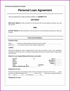 Loan Agreement Template Form