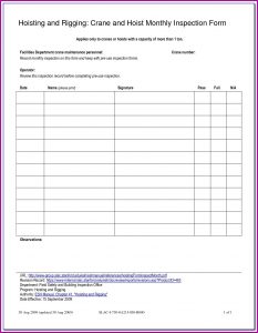 Lock Out Tag Out Forms Osha