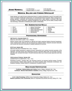 Medical Billing And Coding Resume Skills