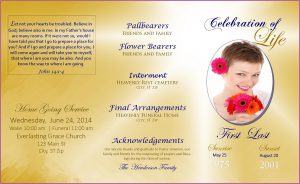 Memorial Service Slideshow Template