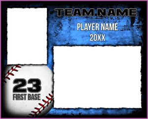 Memory Mate Template Baseball