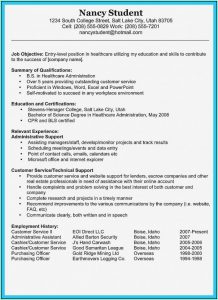 Microsoft Word 2007 Resume Template Free Download