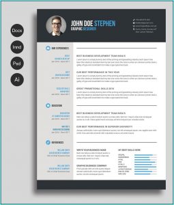 Ms Word Cv Template Free