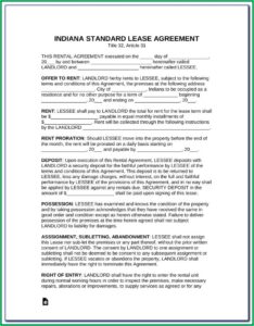 New York City Residential Lease Agreement Form