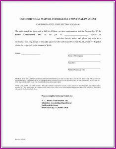 Notice Of Mechanic's Lien California Form