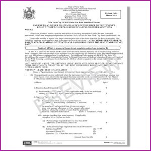 Nyc Lease Renewal Form Rtp 8