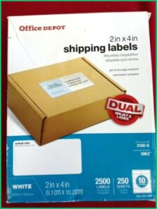 Officemax Label Template 14 Per Sheet
