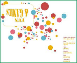 Party Invitation Template Free